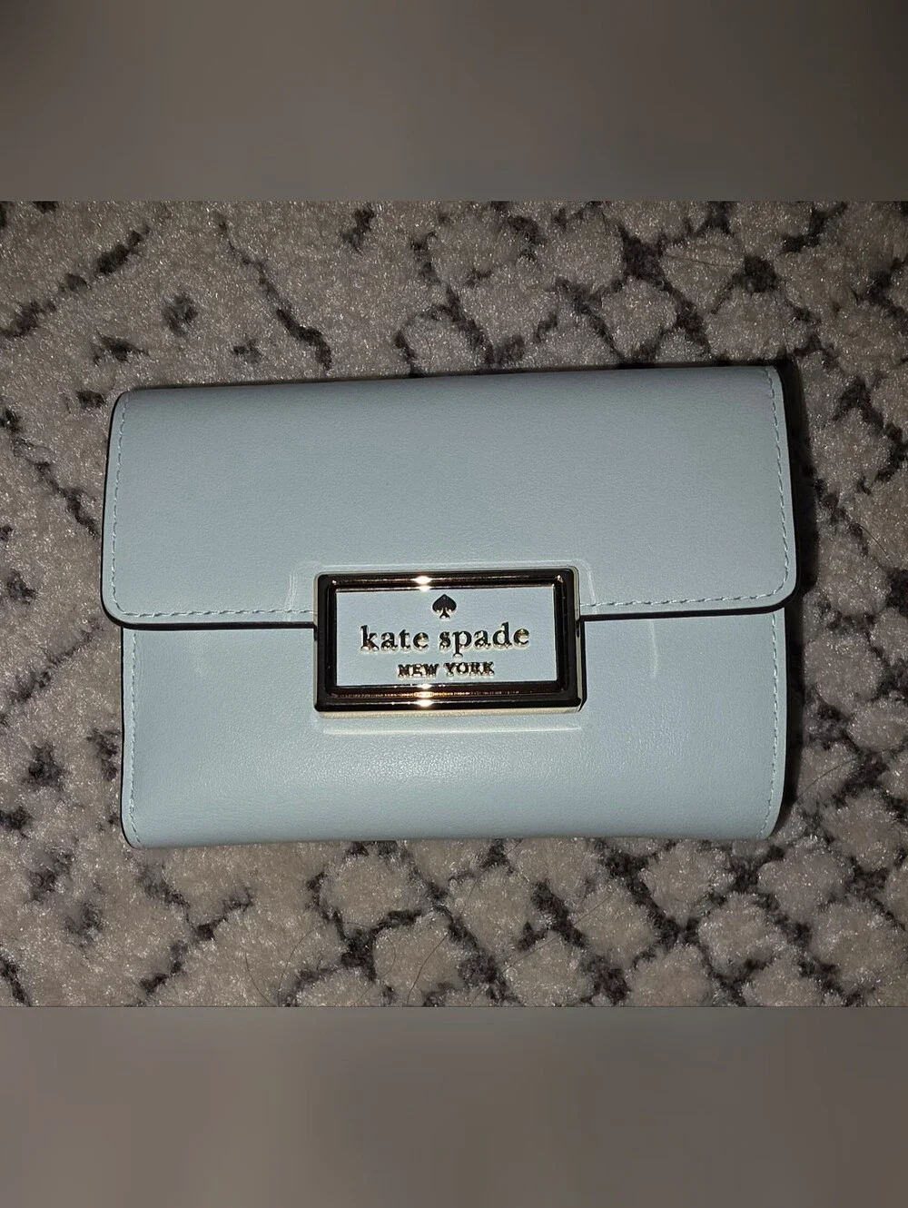 Kate Spade Light Blue Wallet NWT
